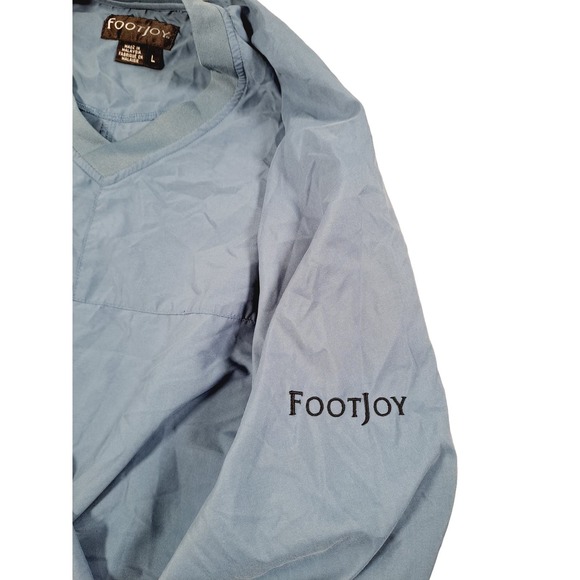 FootJoy Men's Golf Blue Pullover Windbreaker Jacket Size Large - Picture 12 of 12
